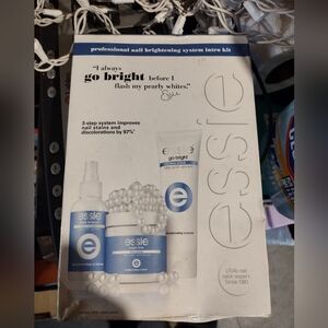 Brand New Essie Nail Brightening Kit In Box